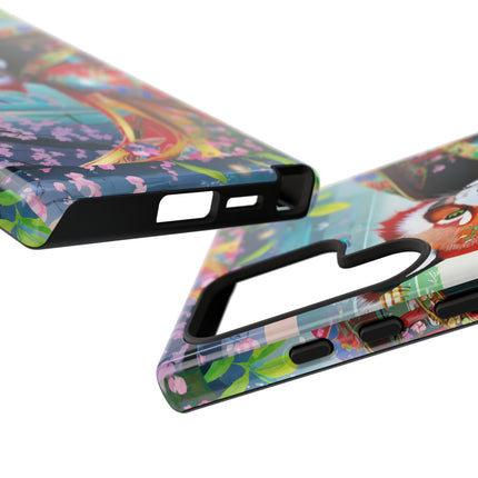 Cybernetic Red Panda Phone Cases