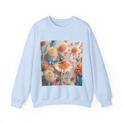 Dahlia Fairy Unisex Heavy Blend™ Crewneck Sweatshirt