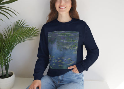 Water Lilies by Claude Monet Heavy Blend™ Crewneck Sweatshirt