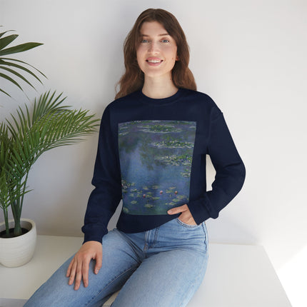 Water Lilies by Claude Monet Heavy Blend™ Crewneck Sweatshirt
