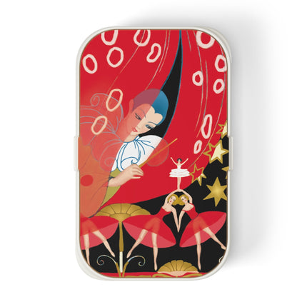 Golden Pierrot Behind Scarlet Veils Bento Lunch Box