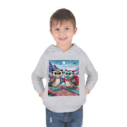 Whimsical Wise Ones Toddler Pullover Fleece Hoodie