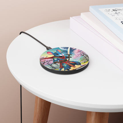 Cyber Samurai Rat Wireless Charger