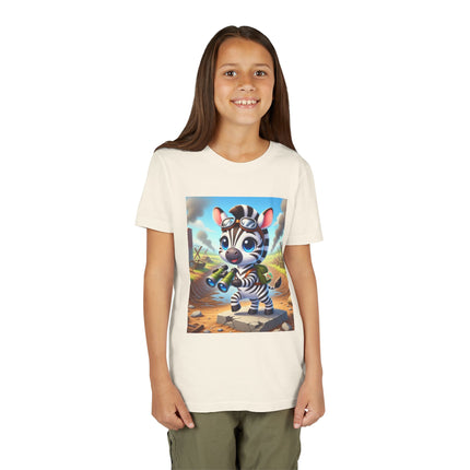Zebra Lookout Youth Short Sleeve Tee