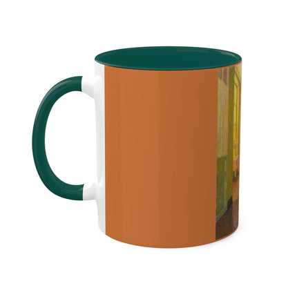 Interior, Window Light by Henri Le Sidaner Colorful Mugs, 11oz
