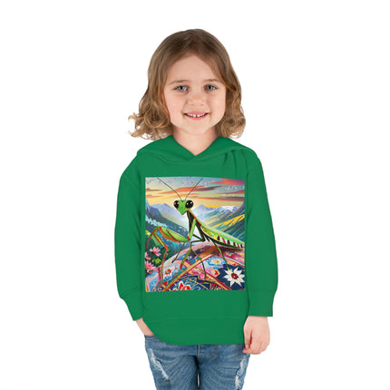 The Joyful Mantis Toddler Pullover Fleece Hoodie