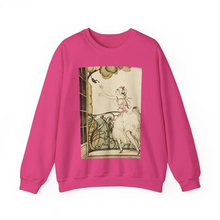 Sur talons rouges (On Red Heels) pl 02 by Gerda Wegener Heavy Blend™ Crewneck Sweatshirt
