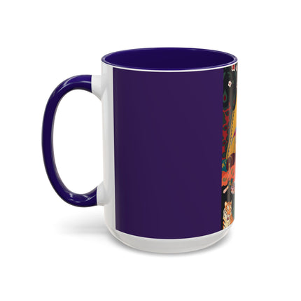 The Jewel Pavilion Colorful Mug (11oz, 15oz) – Royal Elegance, Peacock Beauty & Jewel-Toned Splendor