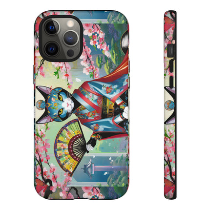 Cyberpunk Geisha Phone Cases