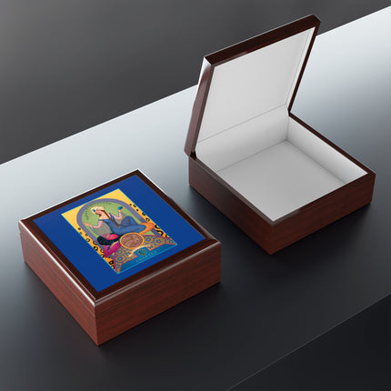 December & Tanzanite (from the Gem Series) by Sofia Chiostri Jewelry Box