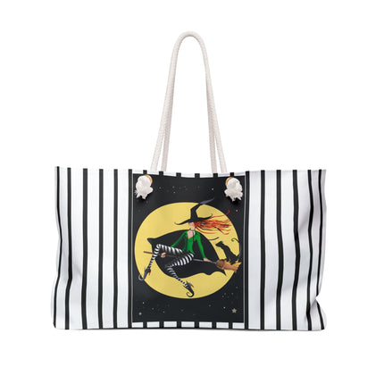 A Witch’s Moonlit Flight Weekender Bag