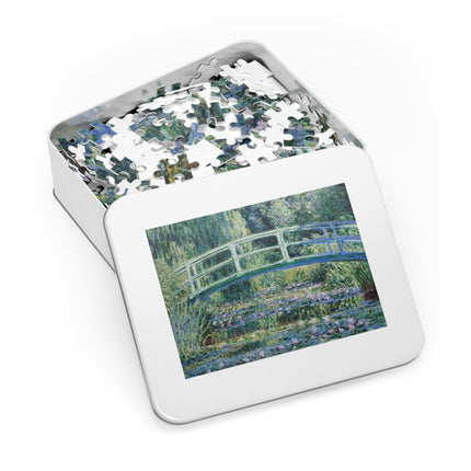 Water Lilies and Japanese Bridge by Claude Monet Puzzle (30, 110, 252, 500-Piece)