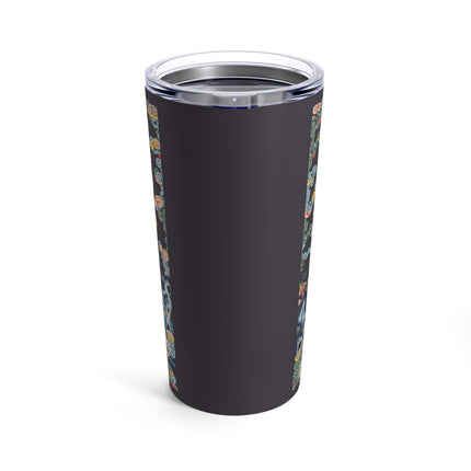 Rank Badge with Dragon with Deer Hooves Tumbler 20oz