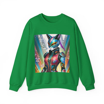 Cyberpunk Chic Unisex Heavy Blend™ Crewneck Sweatshirt
