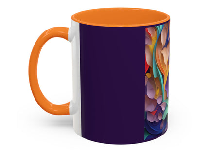 The Elegant Iris Flower Colorful Mugs (11oz, 15oz)