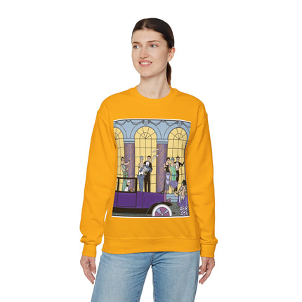 Au Revoir by George Barbier Heavy Blend™ Crewneck Sweatshirt