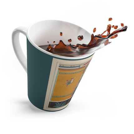 Pompeii Wall Pl.20 by Victor Steeger Latte Mug
