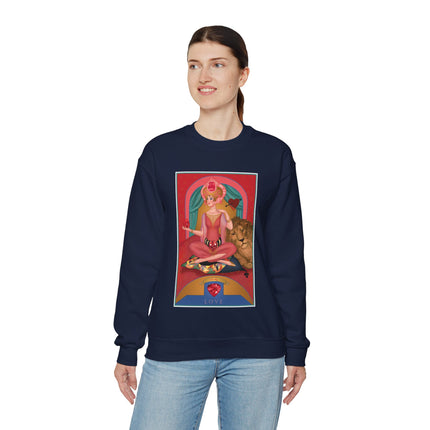 July & Ruby (from the Gem Series) by Sofia Chiostri Heavy Blend™ Crewneck Sweatshirt