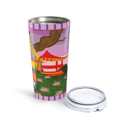 Elegance and Blooms Tumbler 20oz