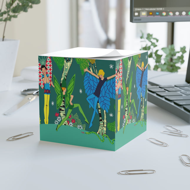 Enchanting Fairies of A Midsummer Night's Dream Note Cube