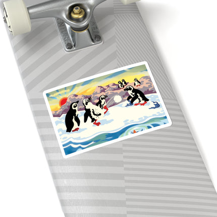 Snowball Shenanigans Kiss-Cut Stickers (4 Sizes)