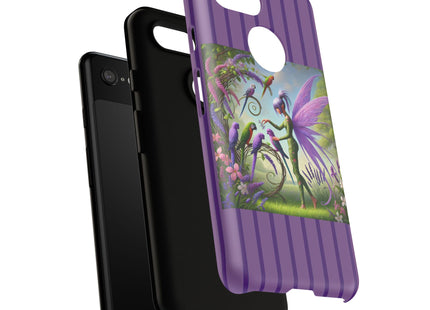 Lavender-Winged Fairy Phone Cases