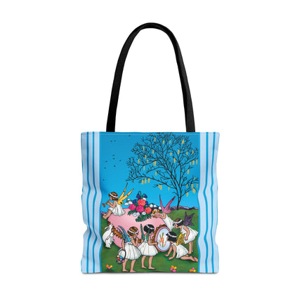 Enchanted Easter Gathering Tote Bag (AOP)