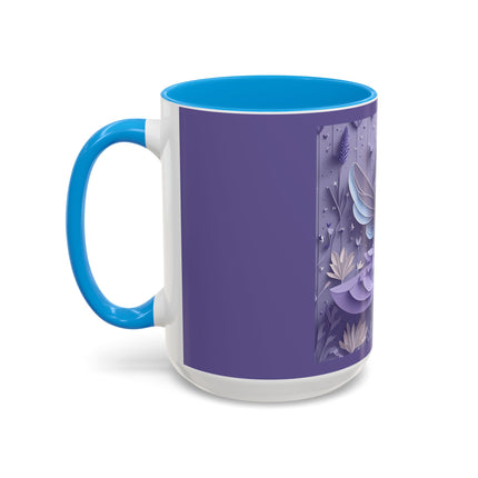 Lavender Fairy Colorful Mugs (11oz, 15oz)