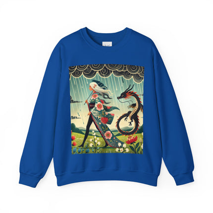 The Dragon Fairy’s Stride Heavy Blend™ Crewneck Sweatshirt