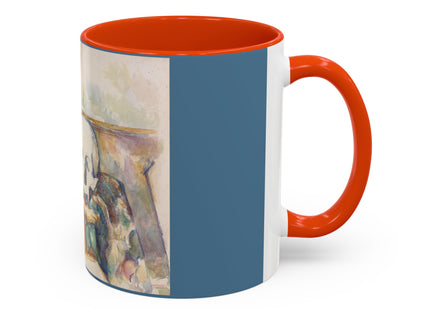 The Three Skulls by Paul Cézanne Colorful Mugs (11oz, 15oz)