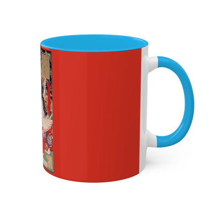 Earth for the Potted Plant by Tsukioka Yoshitoshi Colorful Mugs, 11oz