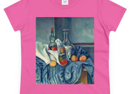 The Peppermint Bottle by Paul Cézanne Women's Midweight Cotton Tee