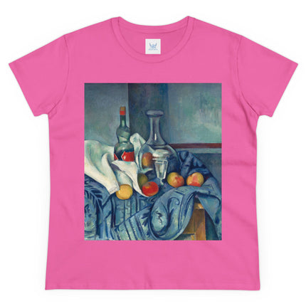 The Peppermint Bottle by Paul Cézanne Women's Midweight Cotton Tee