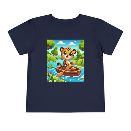 Little Explorer on the River Toddler Short Sleeve Tee