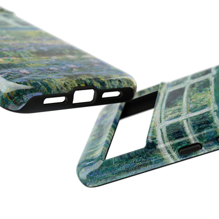 Water Lilies and Japanese Bridge by Claude Monet Phone Cases
