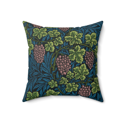 Vine Pattern by William Morris Spun Polyester Square Pillow