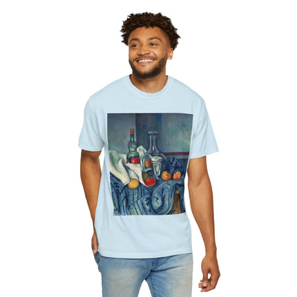 The Peppermint Bottle by Paul Cézanne Unisex Garment-Dyed T-shirt