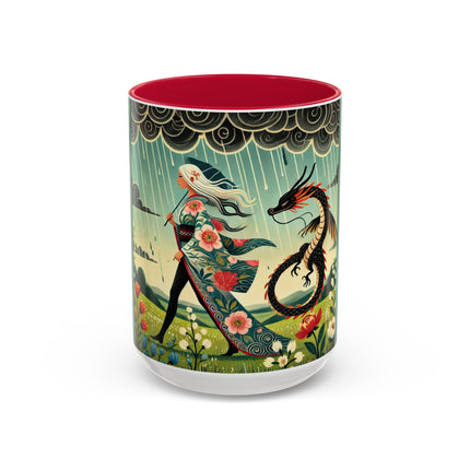 The Dragon Fairy’s Stride Colorful Mugs (11oz, 15oz)