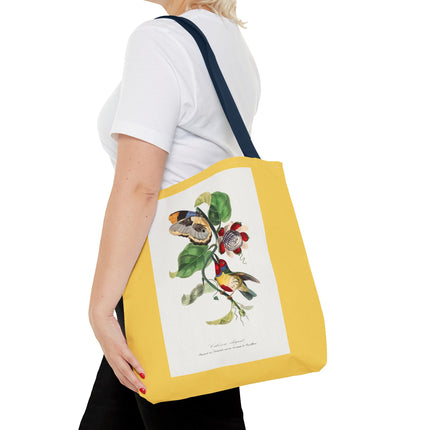 Versicolored Barbet by Paul Gervais Tote Bag (AOP)