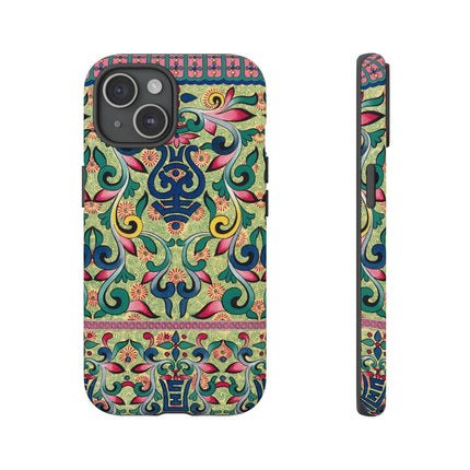 Colorful Flower Pattern by Owen Jones Phone Cases