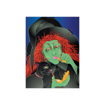 Mirror, Mirror A Witch's Touch Ceramic Tile