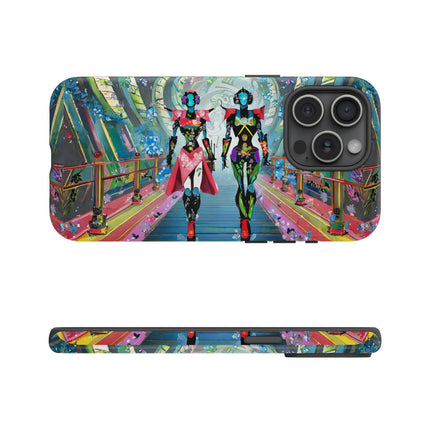 Cyber Punk Robot Models Phone Cases