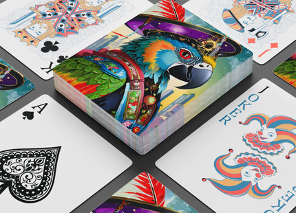 Tech Plumes Playing Cards