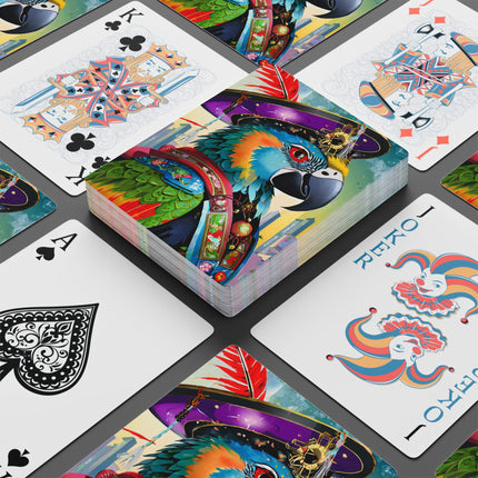 Tech Plumes Playing Cards