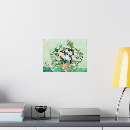 Roses by Vincent Van Gogh Matte Horizontal Posters