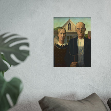 American Gothic by Grant Wood Fine Art Posters