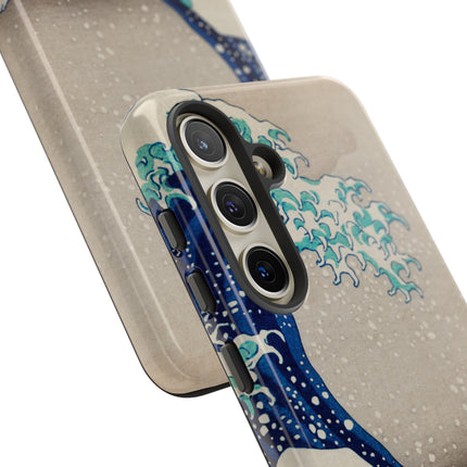 The Great Wave off Kanagawa by Katsushika Hokusai Phone Cases
