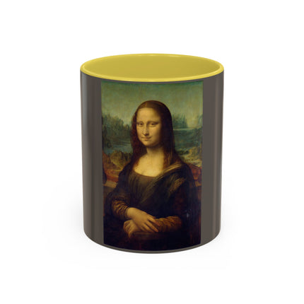Mona Lisa by Leonardo da Vinci Colorful Mugs (11oz, 15oz)