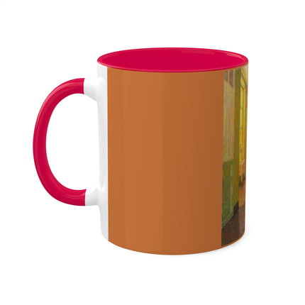 Interior, Window Light by Henri Le Sidaner Colorful Mugs, 11oz