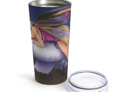 Slumbering Fairy on a Mushroom Tumbler 20oz